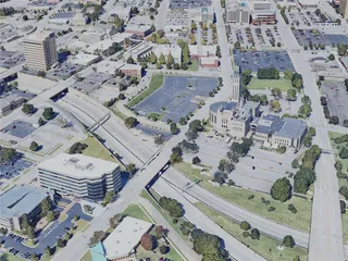Tulsa City, USA (2023) 3D Model preview