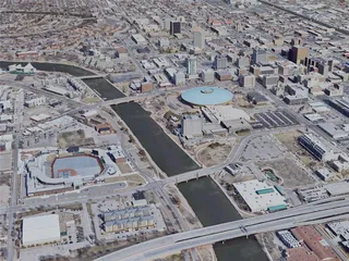 Wichita City, USA (2023) 3D Model preview