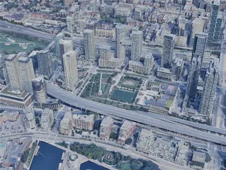 Toronto City, Canada (2022) 3D Model preview