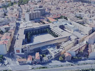 Nimes City, France (2022) 3D Model preview