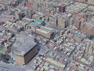 Taipei City, Taiwan (2023) 3D Model preview