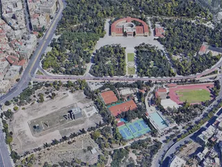 Athens City, Greece (2023) 3D Model preview