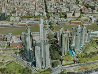Buenos Aires City, Argentina (2021) 3D Model preview