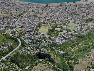 Gqeberha City, South Africa (2023) 3D Model preview