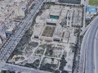 Tunis City, Tunisia (2023) 3D Model preview