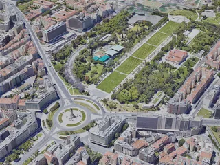 Lisbon City, Portugal (2023) 3D Model preview