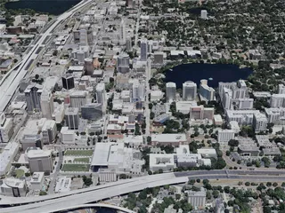 Orlando City, USA (2023) 3D Model preview