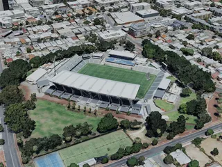 Perth City, Australia (2022) 3D Model preview