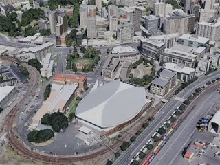 Auckland City, New Zealand (2022) 3D Model preview