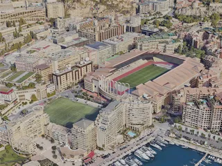 Monaco City, Monaco (2023) 3D Model preview