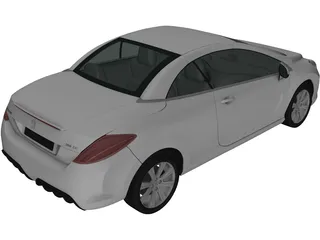 Peugeot 308 CC (2012) 3D Model preview