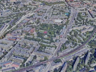 Wroclaw City, Poland (2023) 3D Model preview