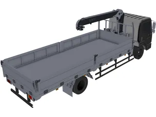 Isuzu FRR90NE4 3D Model preview