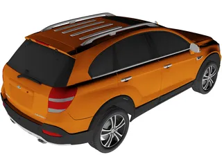 Chevrolet Captiva JP 3D Model preview