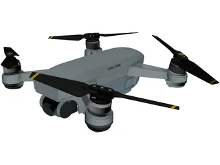 DJI Spark 3D Model preview