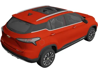 Chevrolet Groove (2022) 3D Model preview