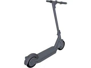 Ninebot GL30 KickScooter 3D Model preview