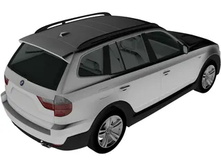BMW X3 [E83] (2003) 3D Model preview