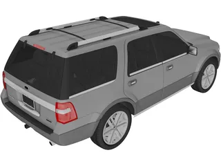 Ford Expedition (2015) 3D Model preview