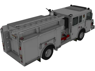 Seagrave Marauder II (2014) 3D Model preview