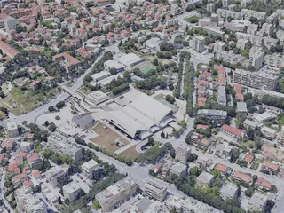 Split City, Croatia (2022) 3D Model preview