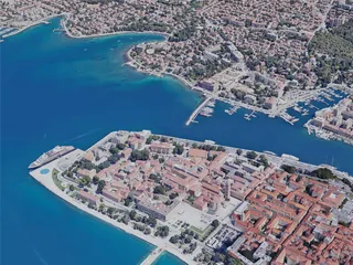 Zadar City, Croatia (2023) 3D Model preview