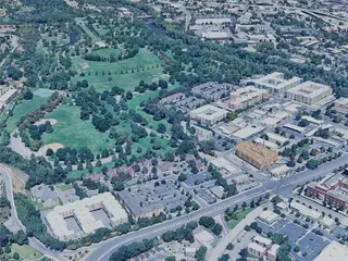 Boise City, USA (2023) 3D Model preview