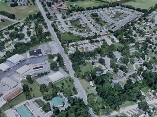 Dover City, DE, USA (2022) 3D Model preview