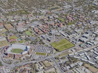 Tallahassee City, USA (2023) 3D Model preview