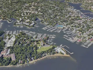 Annapolis City, MD, USA (2024) 3D Model preview