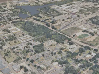 Baton Rouge City, LA, USA (2024) 3D Model preview
