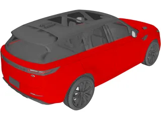 Land Rover Range Rover Sport (2023) 3D Model preview