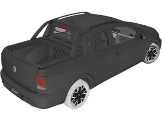 Volkswagen Saveiro 1.6 MSI Extreme (2025) 3D Model preview