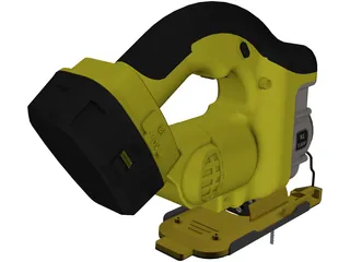 Dewalt Jigsaw 3D Model preview