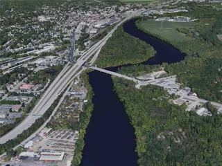 Concord City, NH, USA (2023) 3D Model preview
