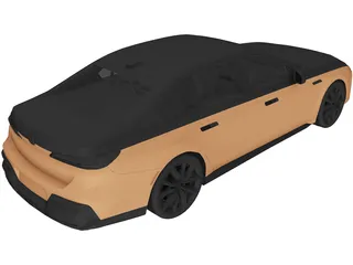 BMW i7 [M70] (2024) 3D Model preview