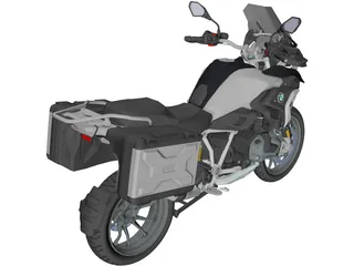 BMW R 1250 GS (2019) 3D Model preview