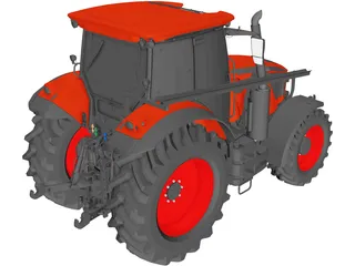 Zetor Crystal HD 3D Model preview