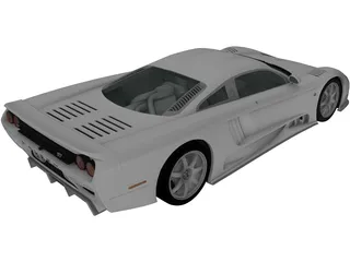 Saleen S7 Twin Turbo (2009) 3D Model preview
