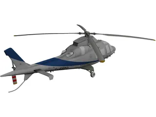 AgustaWestland AW109 GrandNew 3D Model preview