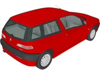 Alfa Romeo 145 (1994) 3D Model preview