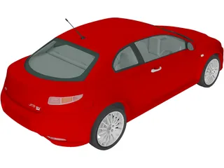 Alfa Romeo GT 937C (2004) 3D Model preview
