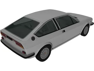 Alfa Romeo Sprint (1976) 3D Model preview