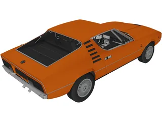 Alfa Romeo Montreal (1970) 3D Model preview