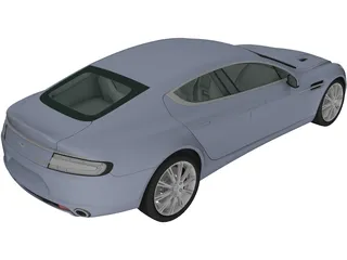 Aston Martin Rapide (2010) 3D Model preview