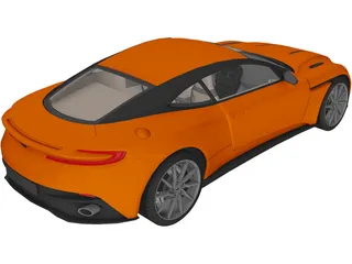 Aston Martin DB11 (2016) 3D Model preview