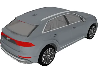 Audi SQ8 (2019) 3D Model preview