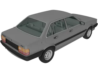 Audi 80 [B2] (1985) 3D Model preview