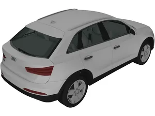 Audi Q3 (2011) 3D Model preview