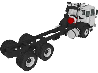Autocar ACX Chassis (2021) 3D Model preview
